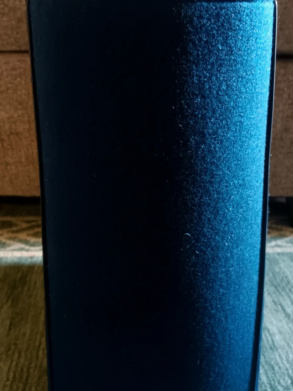 Anya Hindmarch Navy Felt Kellogg's Frosties Tote with Brown Straps - Picture 2 of 6